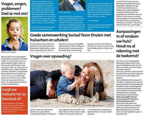 Foto's krant druten sharonwillems