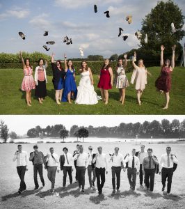 Bruidsfoto vriendenfoto