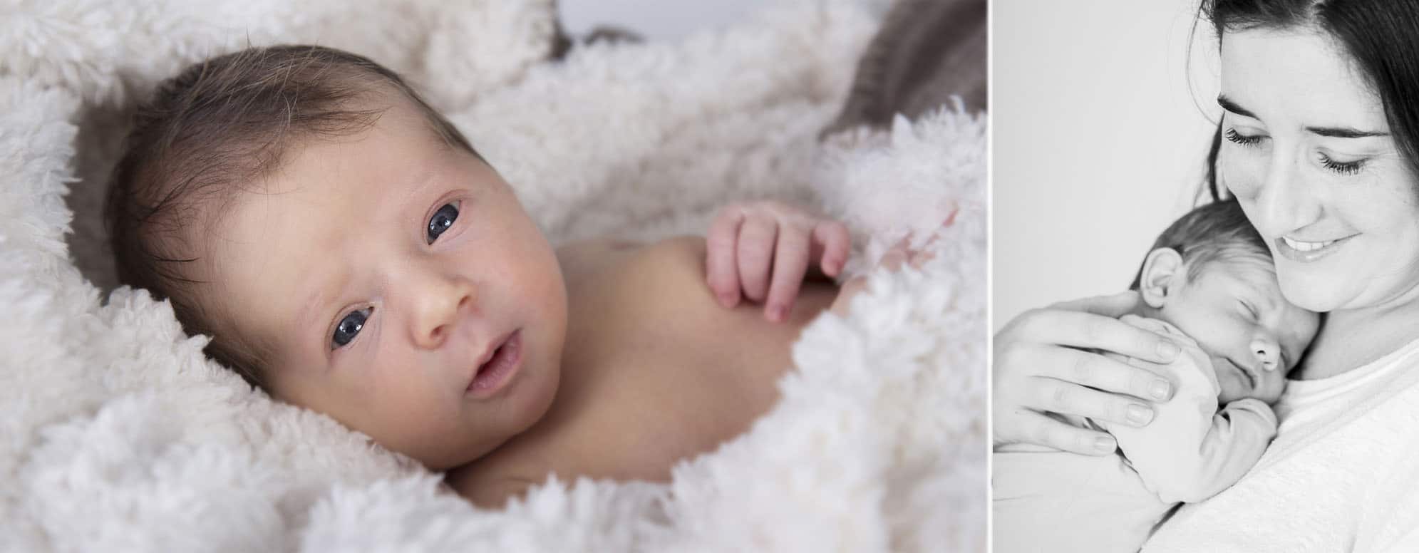 Fotograaf newbornshoot uden