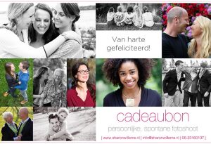 cadeaubon fotoshoot