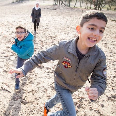 familie fotoshoot andel vierkant