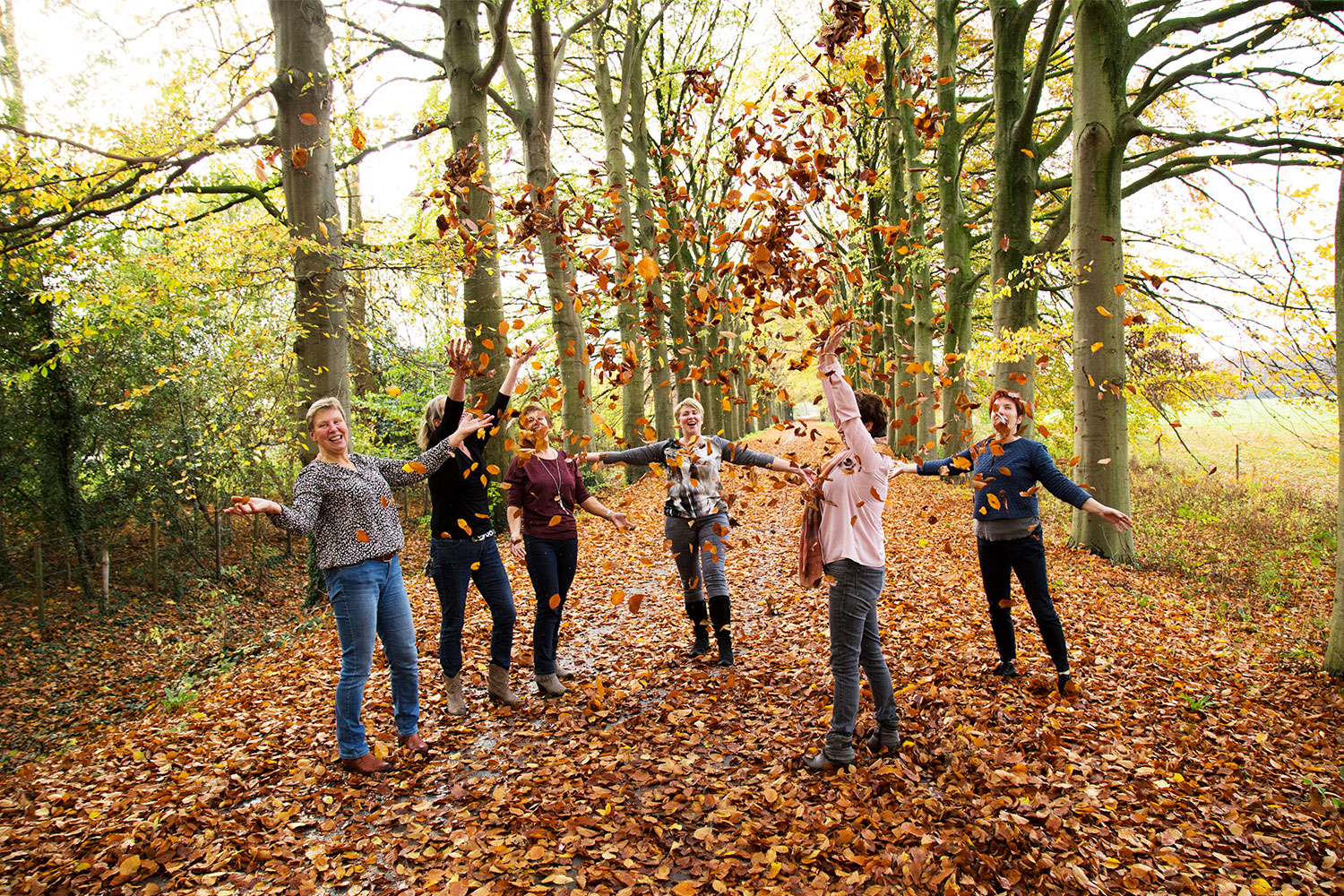 vriendinnenfotoshoot uden fotograaf