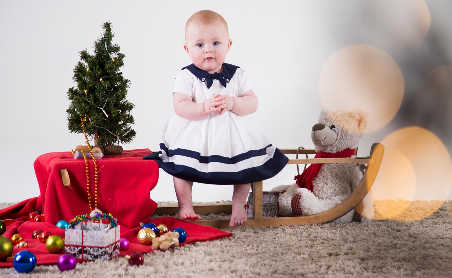 fotoshoot voor kerst