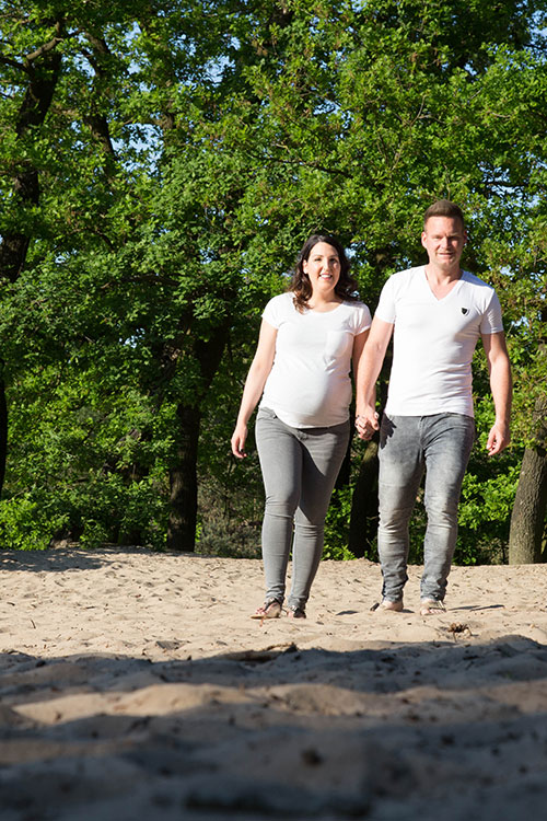 fotograaf zwanger newborn buiten