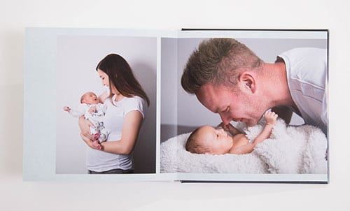 newborn fotoshoot met album