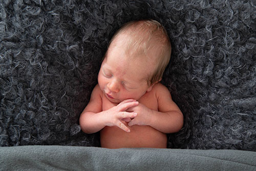 fotoshoot newborn aan huis