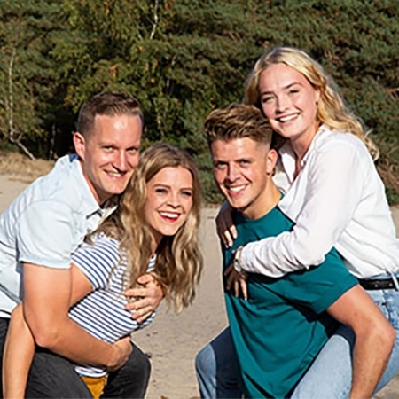 familiefotoshoot buiten