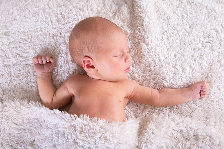 newbornshoot professionele fotograaf