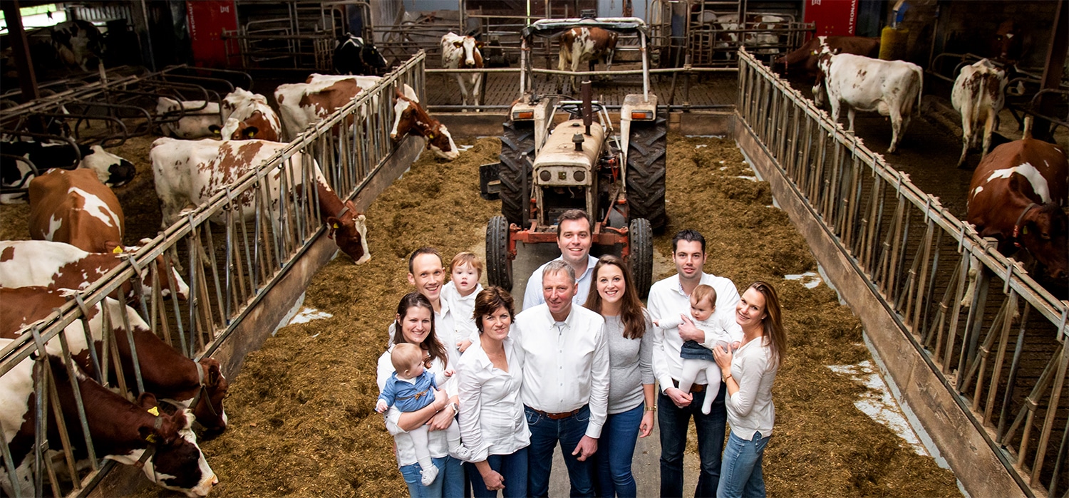 familie fotoshoot boerderij