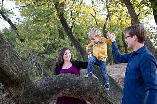 happy family fotoshoot