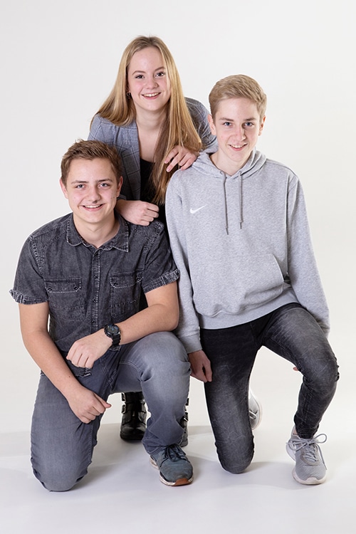 studio fotoshoot familie