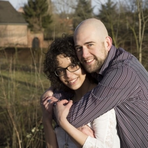 Couple foto buiten