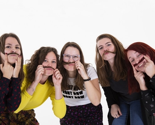 Vriendinnenfotoshoot vrijgezellenfeest