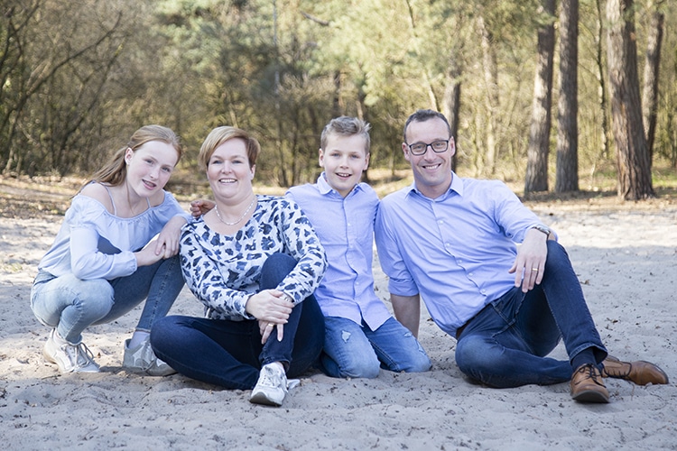 Familliefotograaf uden