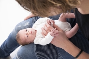 Foto met papa