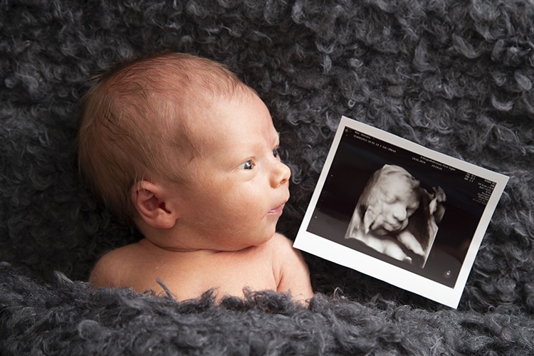 Newborn shoot Uden met echo