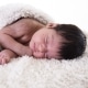 Newbornshoot met geboortekaartje