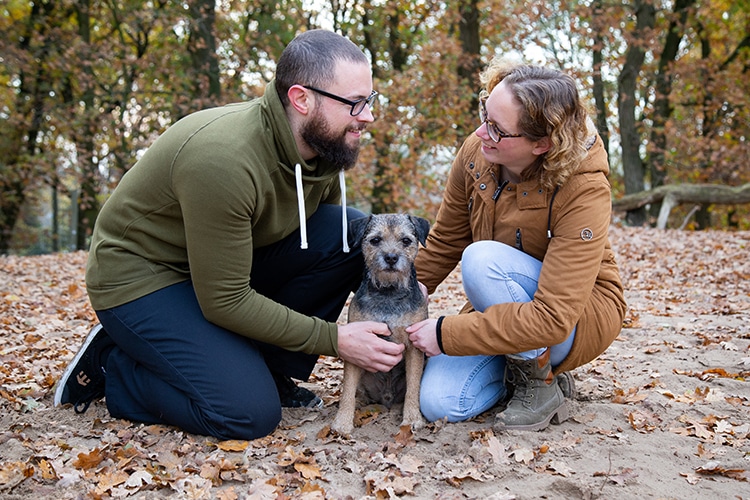 fotoshoot hond