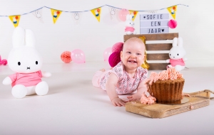 uitnodiging eerste verjaardag foto