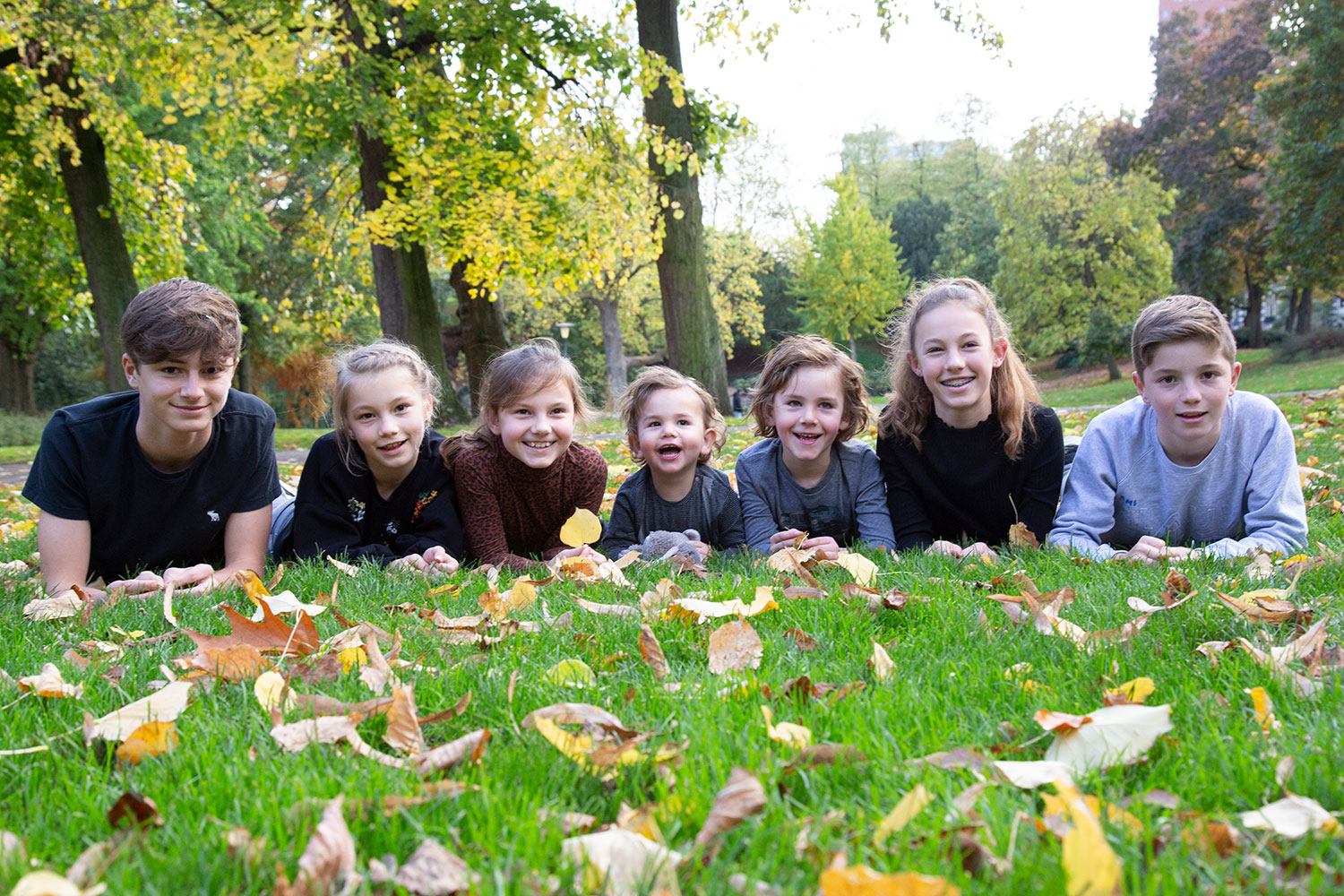 herfstfotoshoot in nijmegen