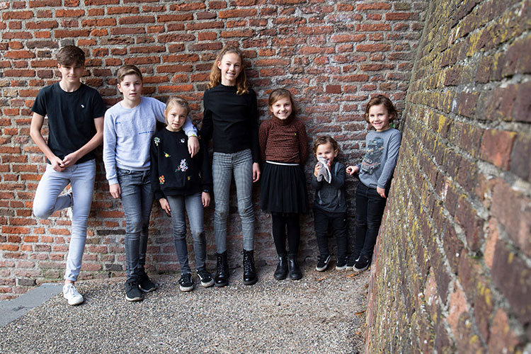 spontane familie fotoshoot