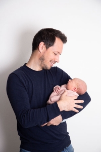 thuis newborn fotoshoot