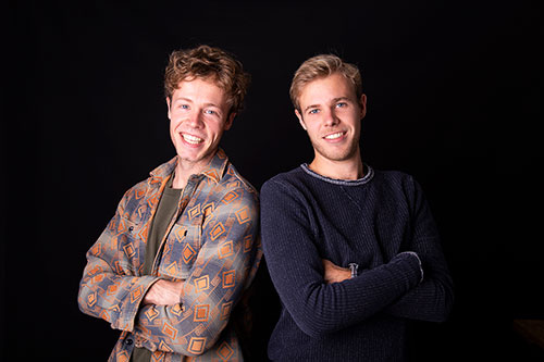 broers foto in studio