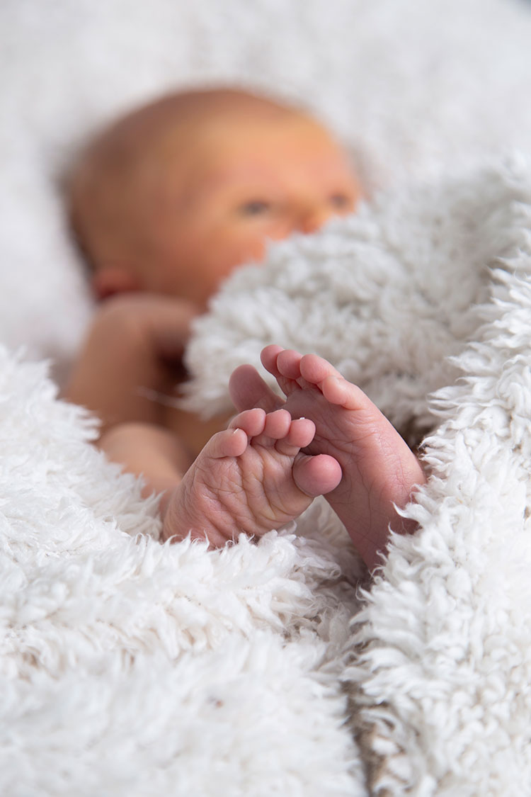 baby kleine voeten fotografie